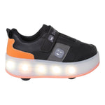 Tênis Infantil Masculino Com Rodinha Removível Led Preto