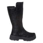 Bota Infantil Menina Montaria Boiadeira Cano Alto Preto