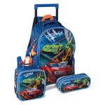 Kit Mochila Racing Estojo Lancheira Térmica Menino
