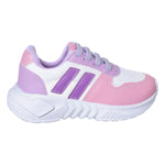 Tênis Infantil Feminino Menina Casual Confortável Original Lilás/Rosa