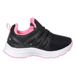 Tênis Infantil Feminino Esportivo Escolar Confortável Preto Pink