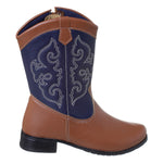 Bota Infantil Masculina Texana Rodeio Meninos Confortável