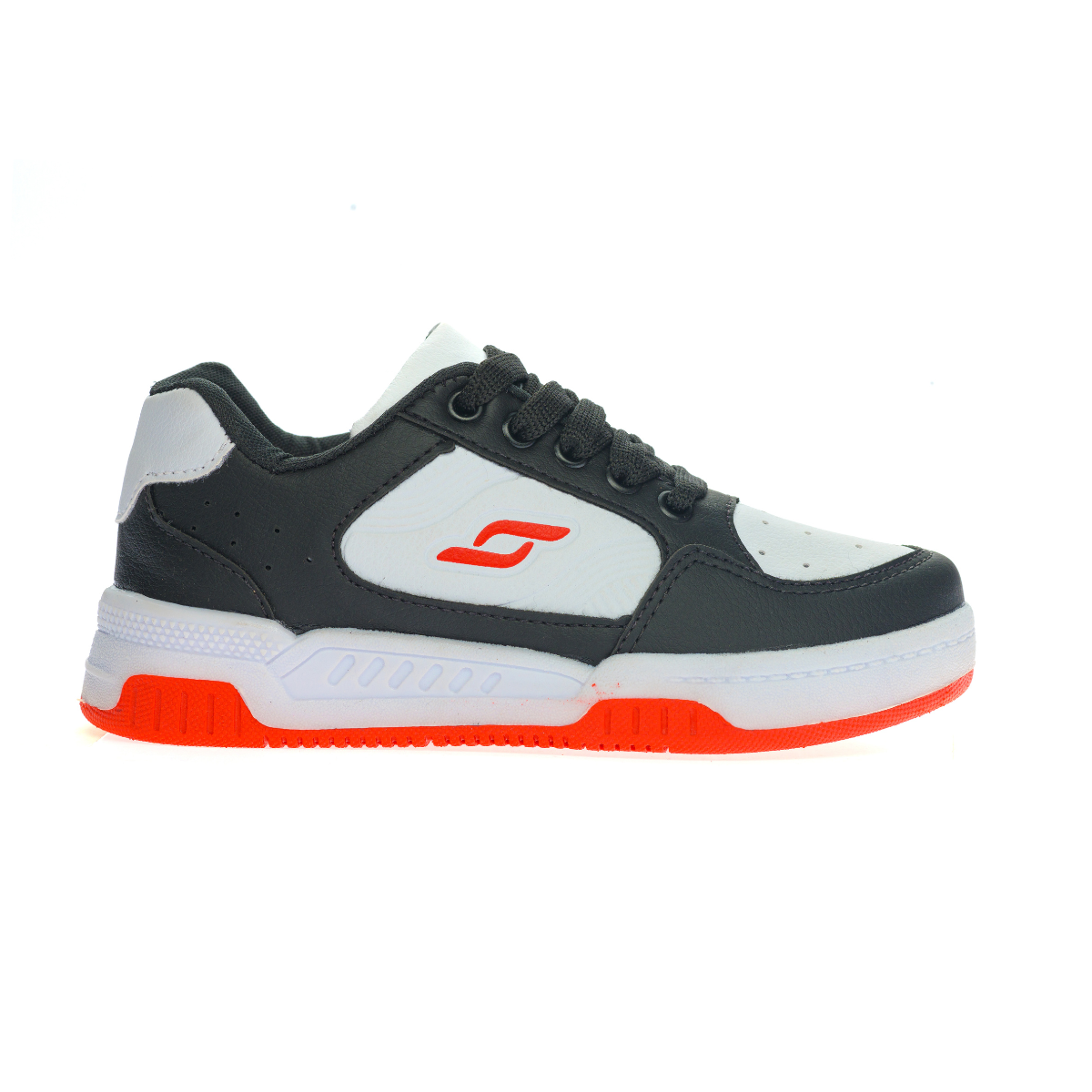 Tênis Casual Street Masculino Preto/Vermelho
