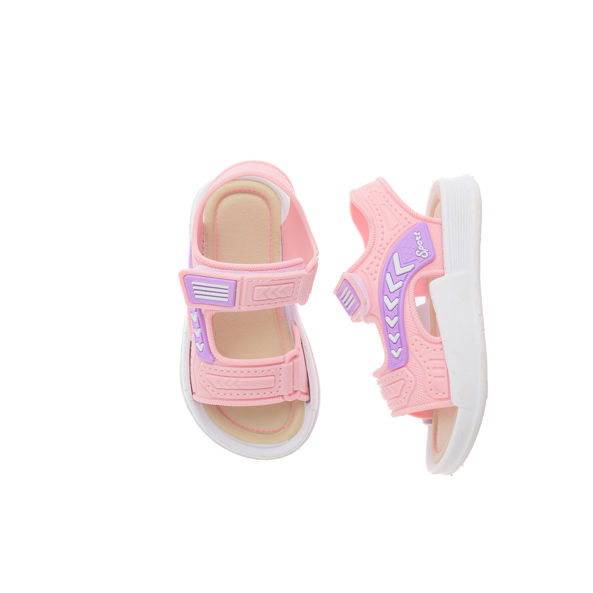 Papete Infantil Emborrachada Comfort Rosa Bebê