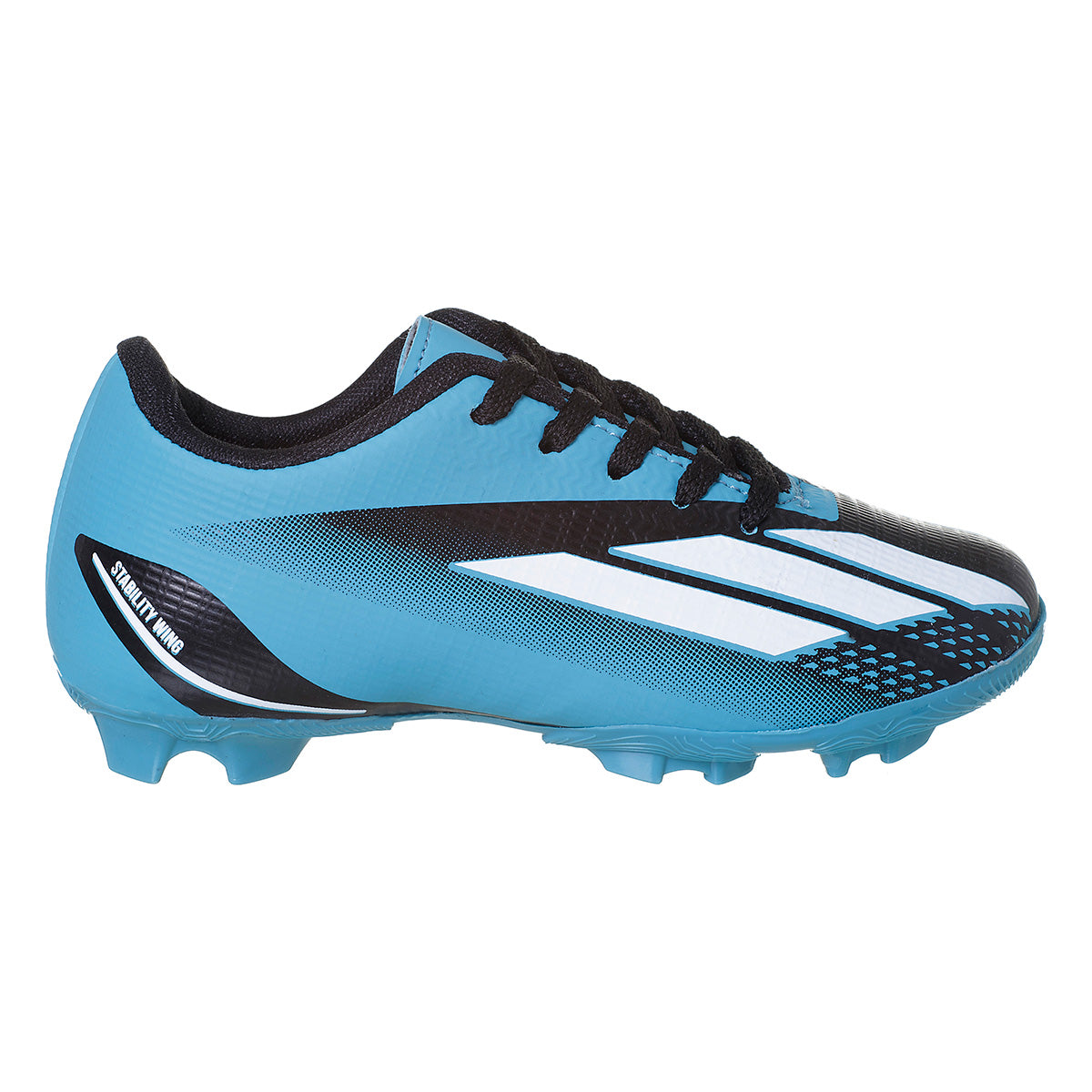 Chuteira Infantil De Cravo Campo Masculino Azul