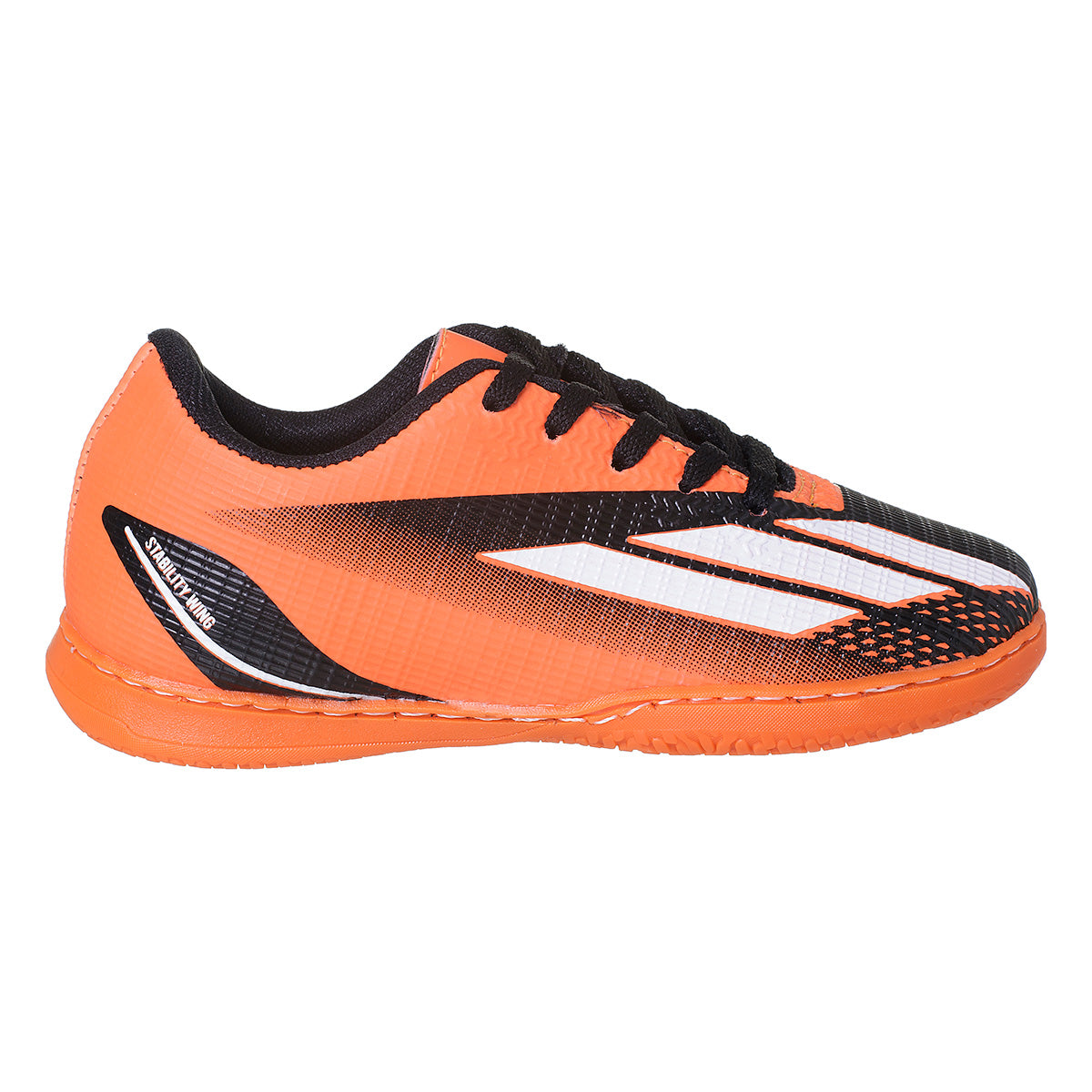 Tênis Chuteira Masculino Futsal Futebol De Salão Indoor Laranja