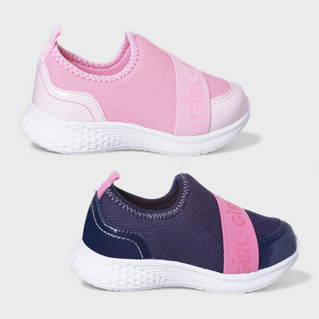 Tênis Infantil Feminino Calce Fácil Girl