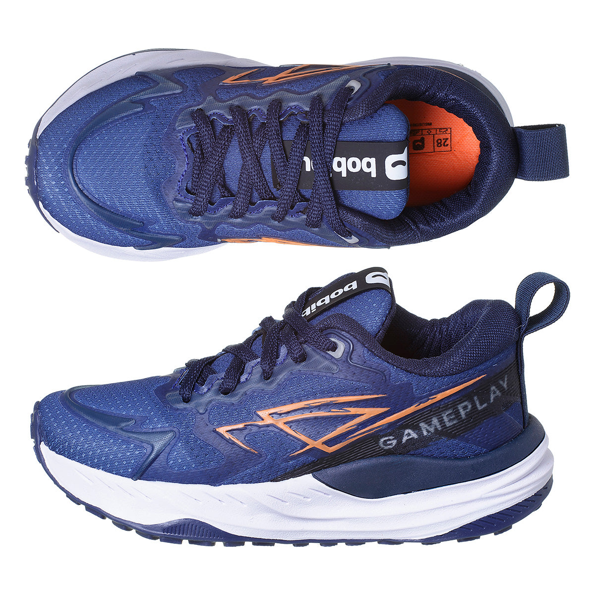 Tênis Infantil Esportivo Masculino Original Confortável Casual Leve Azul