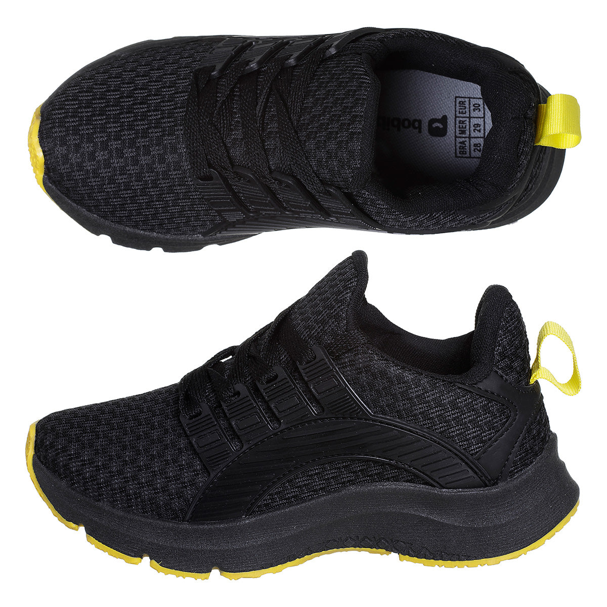 Tênis Infantil Masculino Esportivo Original Confortável Preto