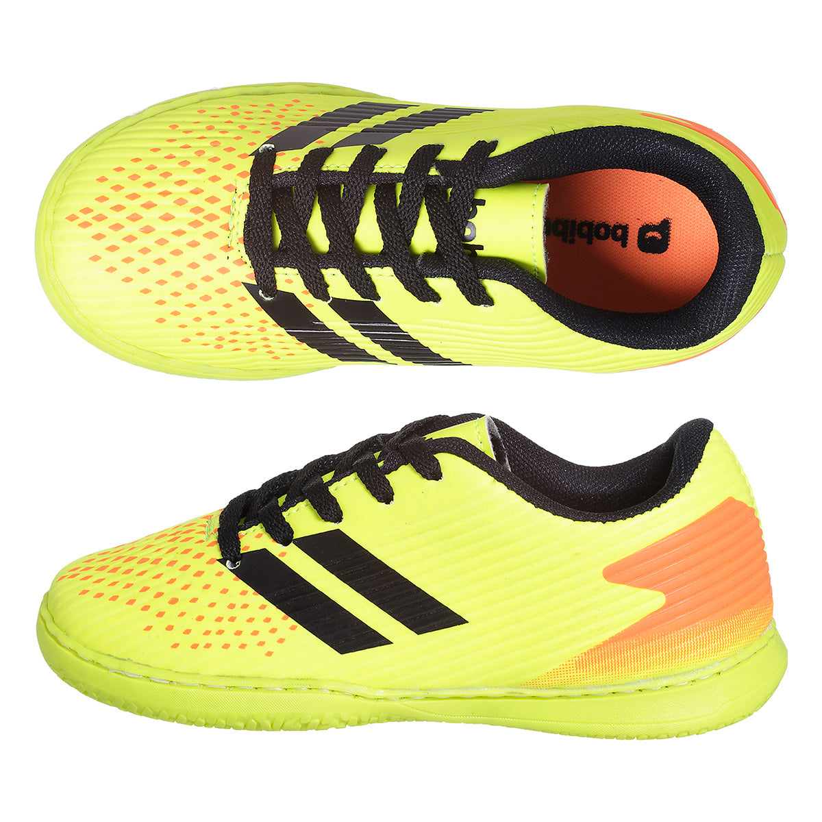 Tênis Infantil Masculino Futsal Futebol Indoor Original Neon