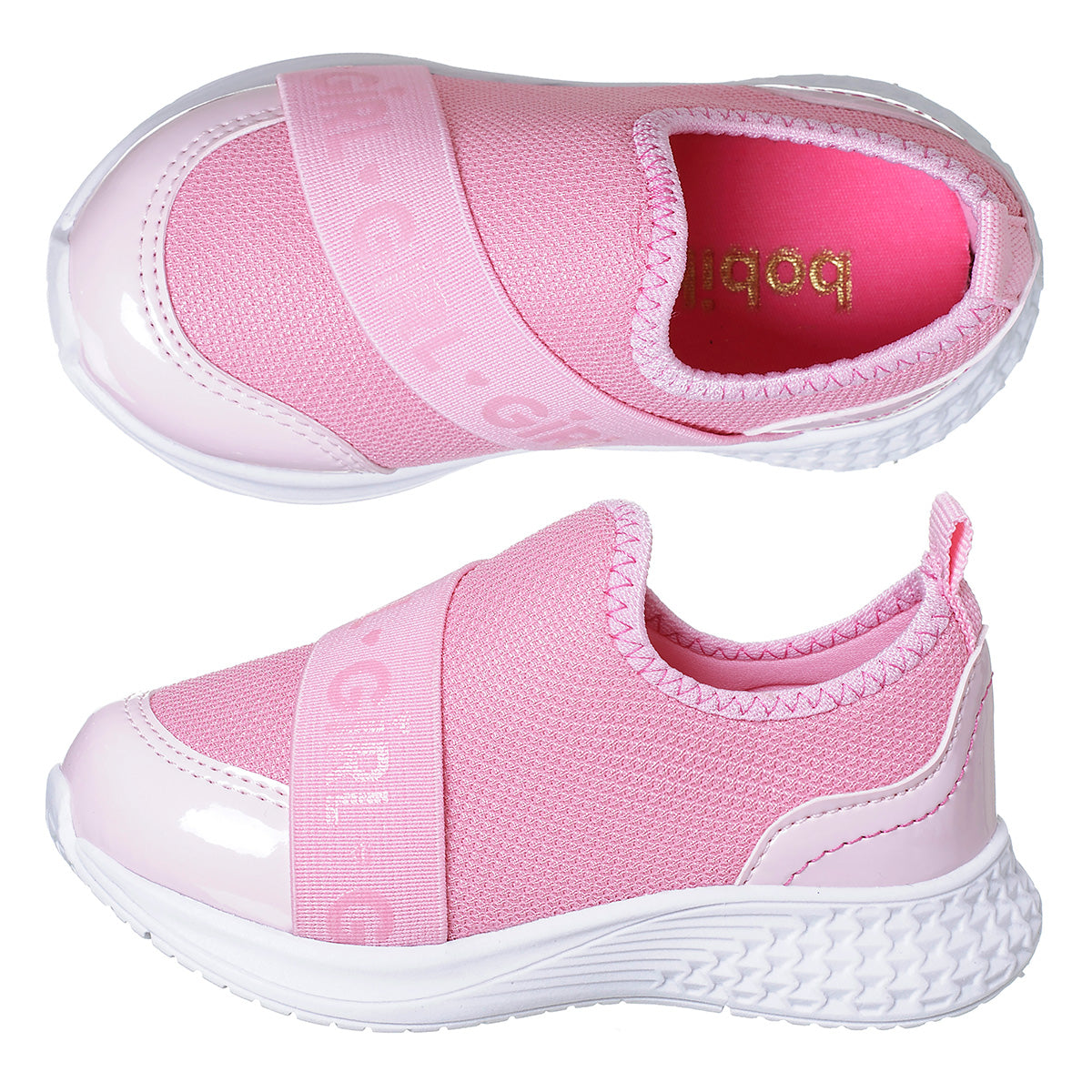 Tênis Infantil Sem Cadarço Sapato Feminino Menina Macio Girl