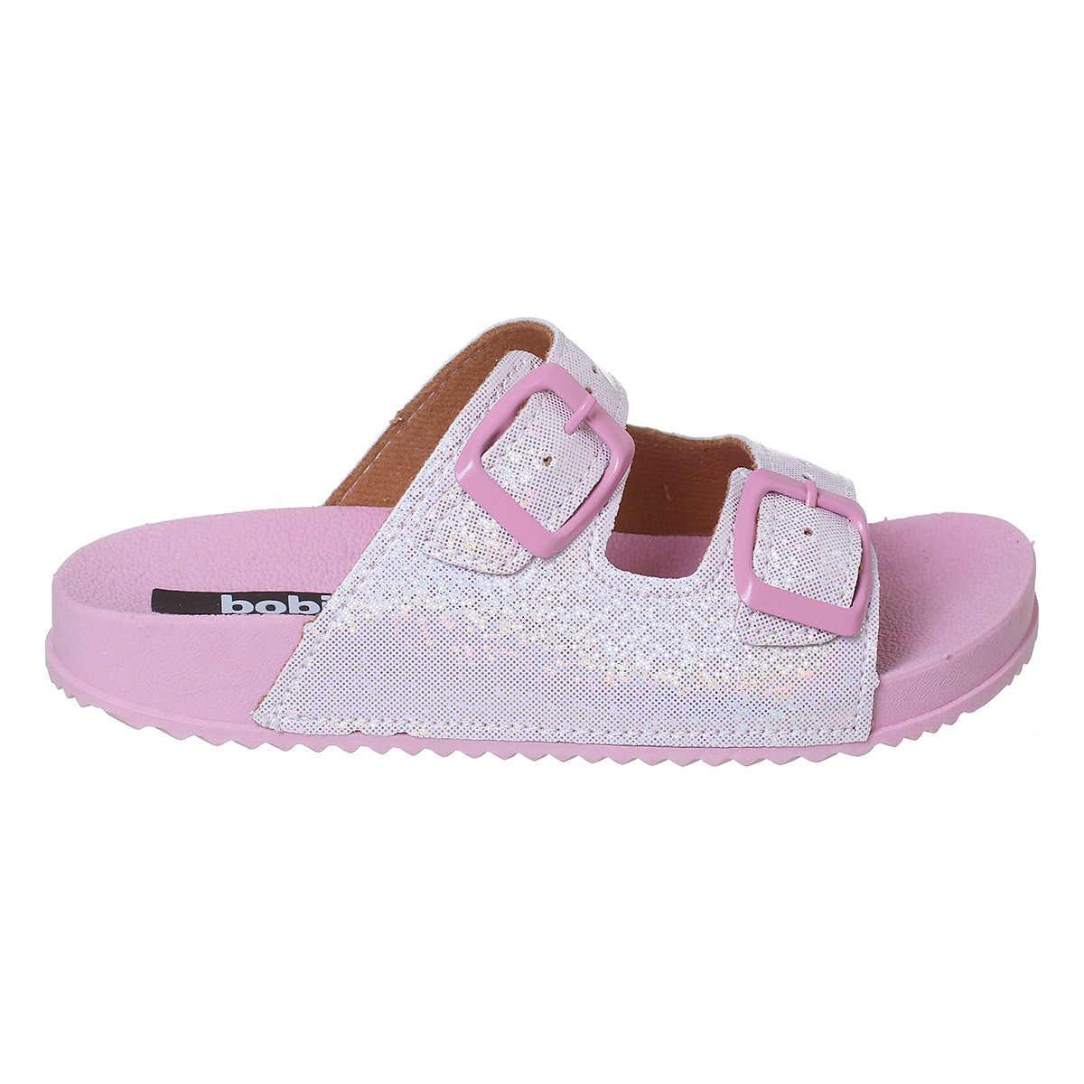 Sandália Birken Infantil Feminina Fivela Dupla Rosa
