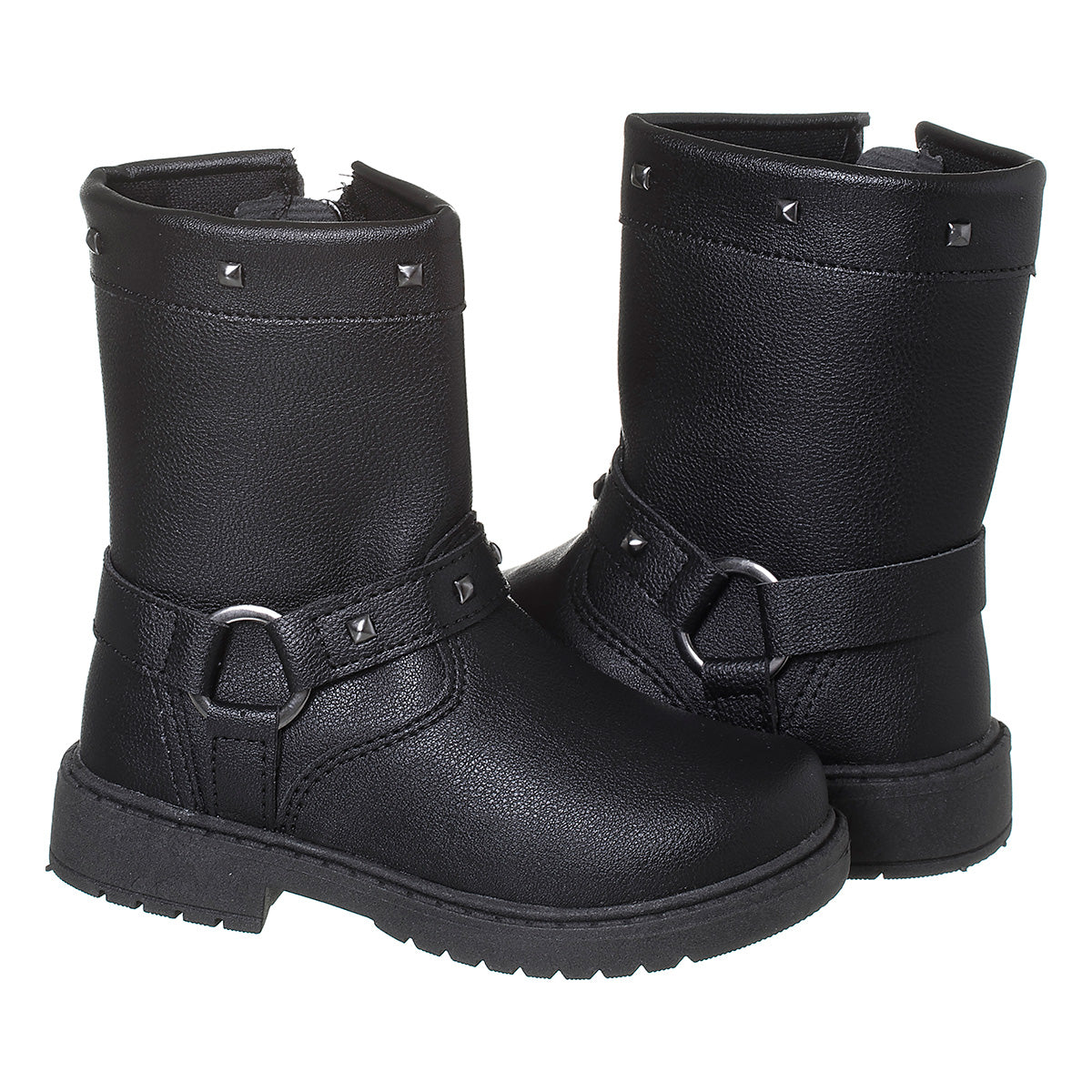 Bota Texana Cano Médio Infantil Feminino Meninas Antiderrapante