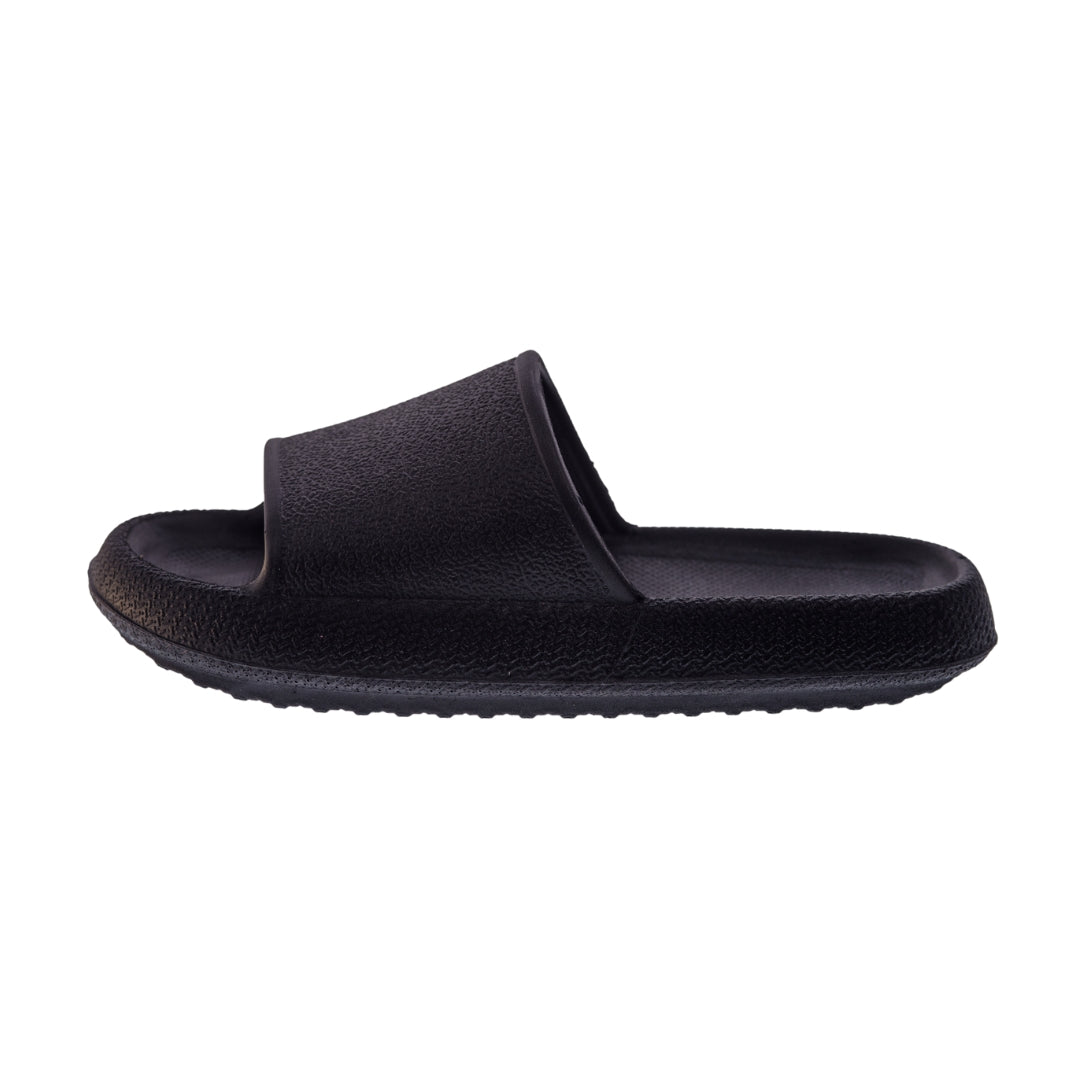 Chinelo Nuvem Slide Unissex Macio Preto Confortável Leve