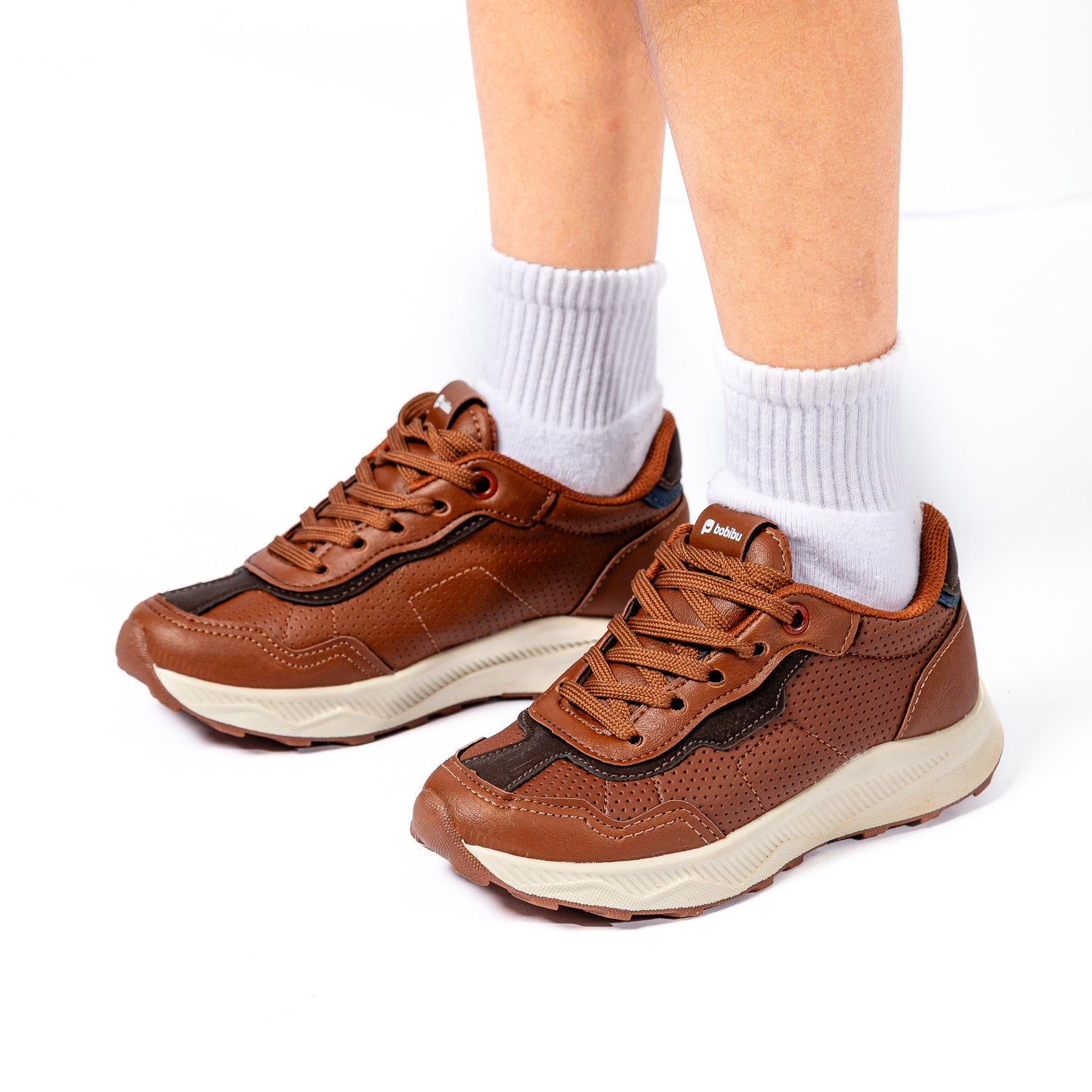 Sapatênis Infantil Masculino Casual Formal Original Caramelo