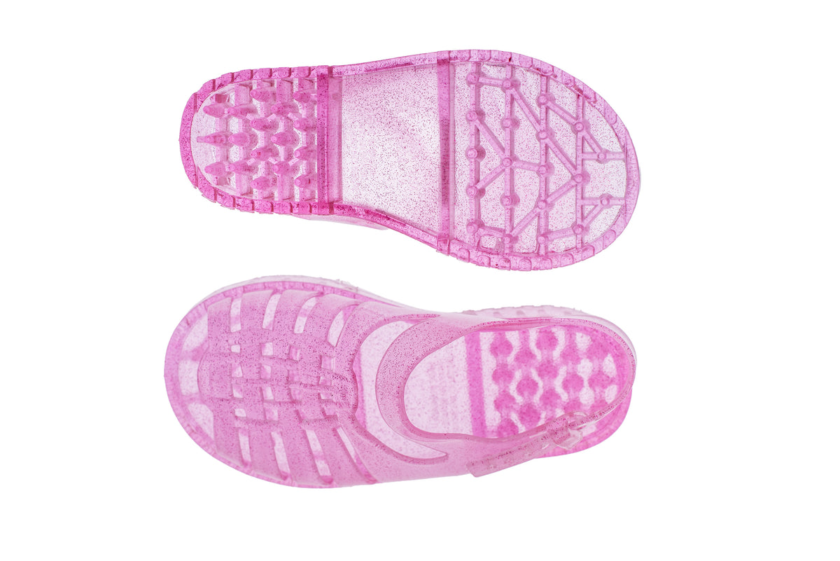 Sandália Infantil Feminina Pink Glitter