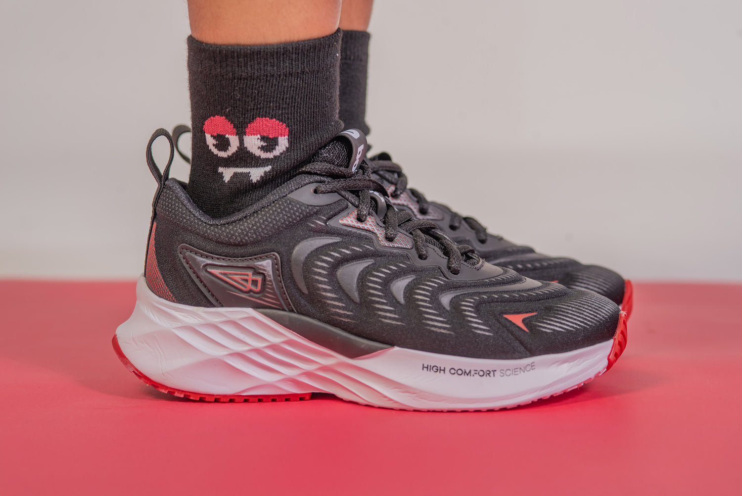 Tênis Infantil Esportivo Masculino Confortável Original Preto