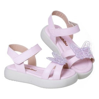 Sandália Infantil Feminina Borboleta Rosa
