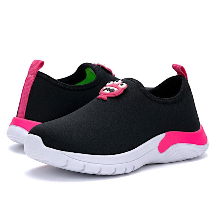 Tênis Infantil Feminino Menina Calce Fácil Halloween