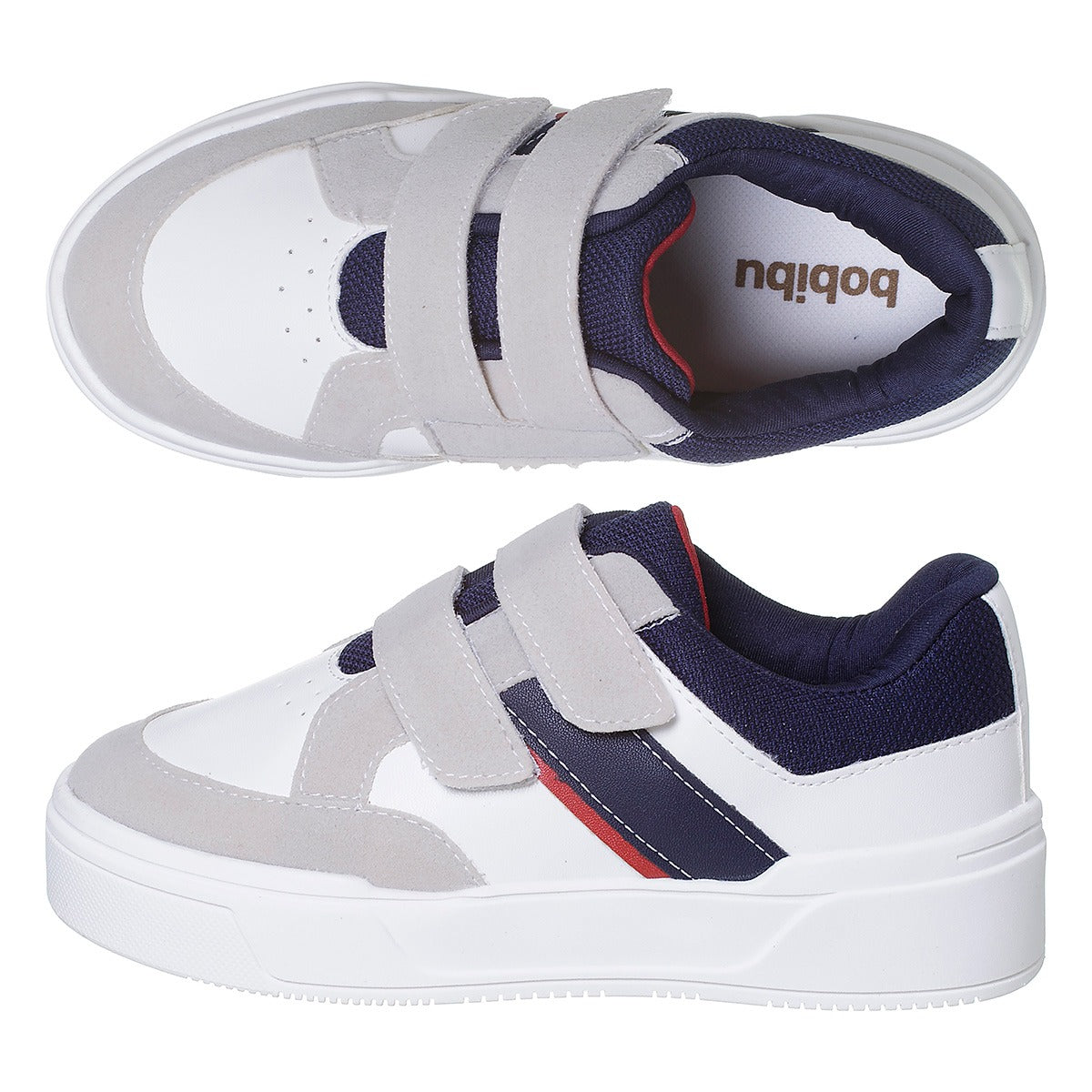 Tênis Infantil Masculino Casual Fechamento Duplo Confortável