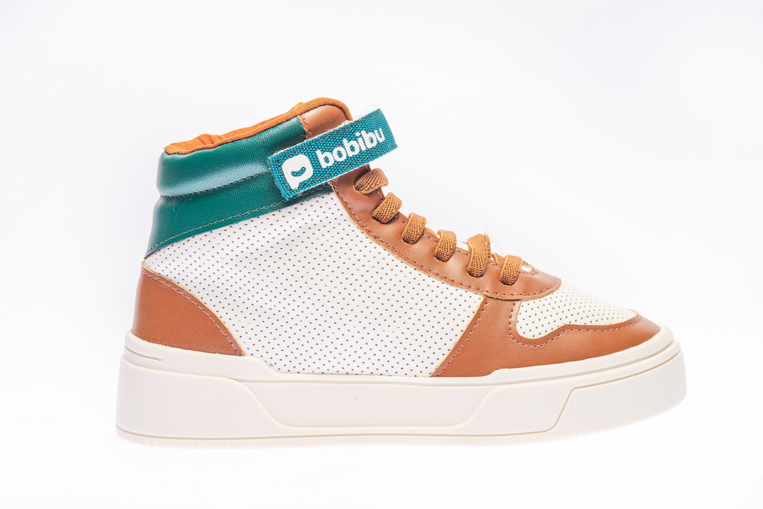 Tênis Infantil Masculino Cano Alto Branco/Camarelo