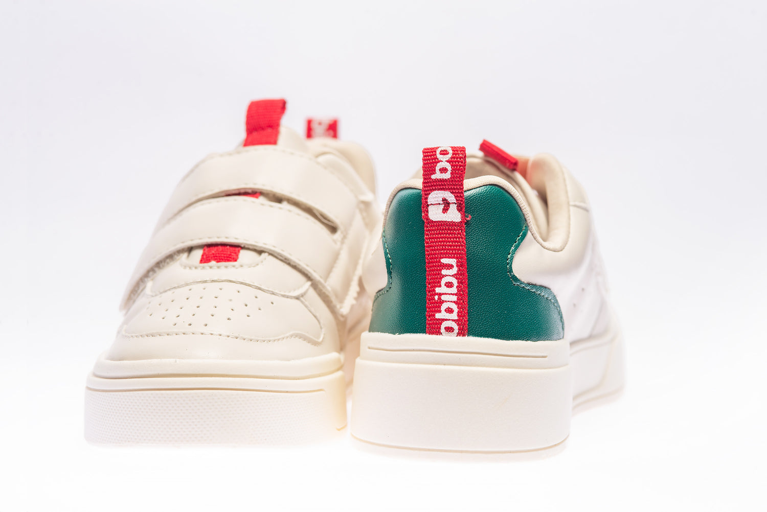 Tênis Infantil Masculino Casual Com Fechamento Duplo Branco
