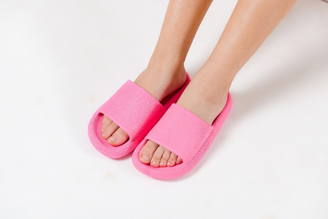 Chinelo Nuvem Slide Feminino Super Macio Eva Rosa