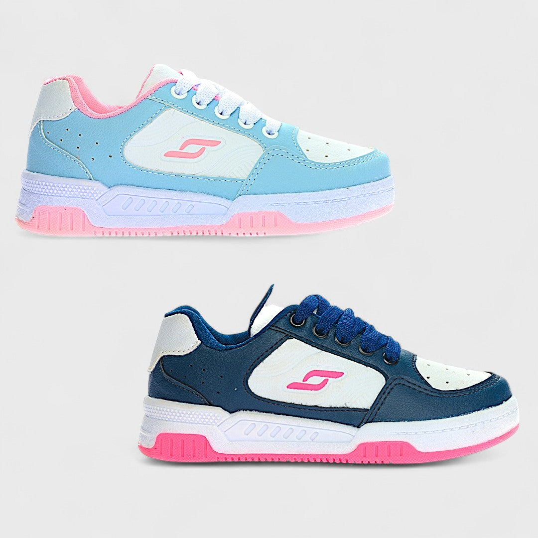 Tênis Infantil Feminino Casual Moda Street Confortável