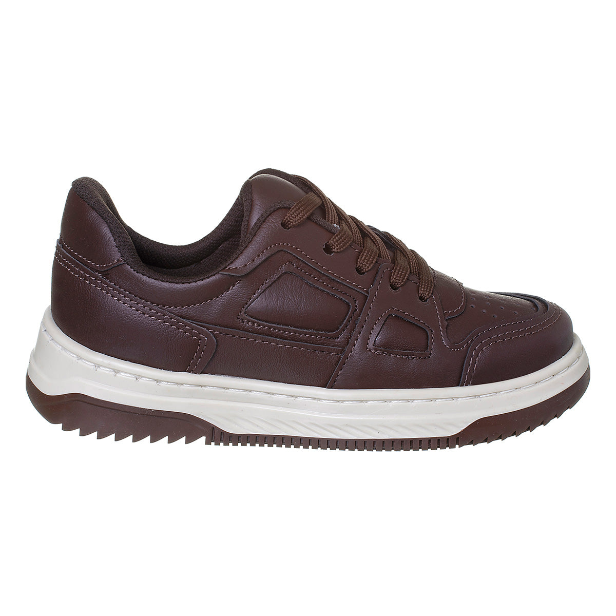 Sapatênis Infantil Masculino Casual Social Marrom