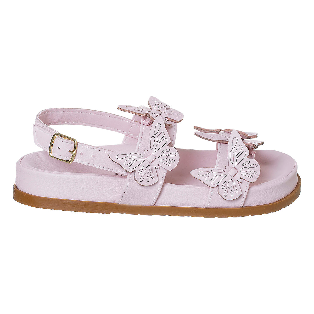 Sandália Birken Infantil Feminina Borboleta Rosa