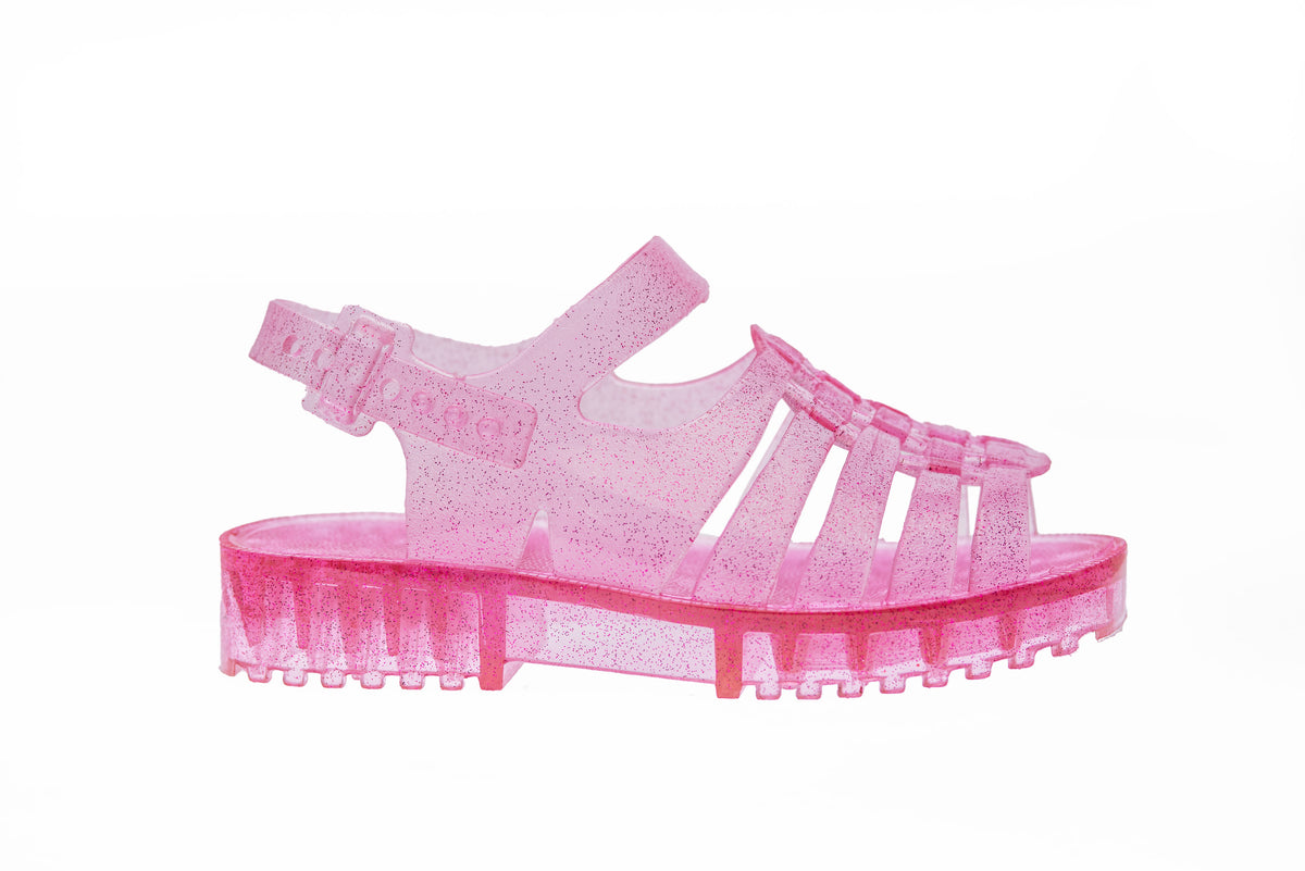 Sandália Infantil Feminina Pink Glitter